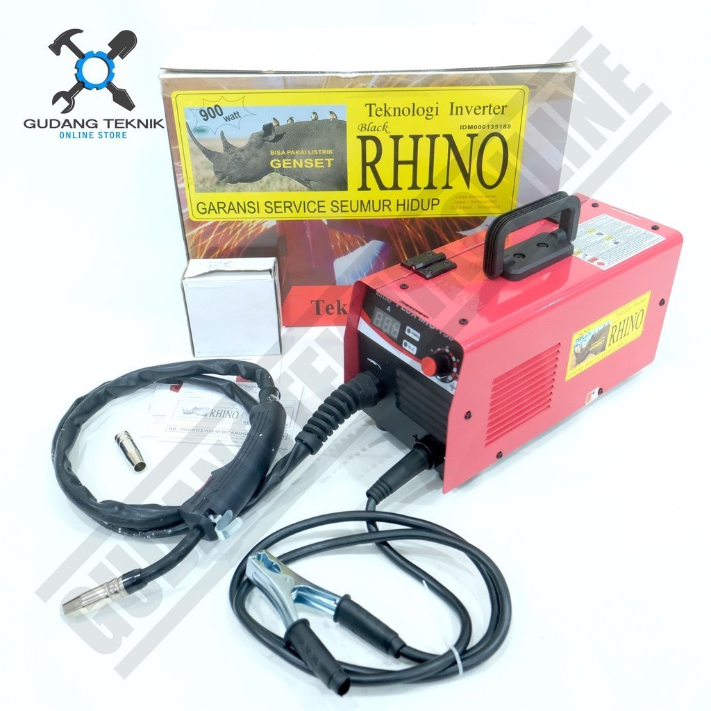 Mesin Las RHINO MIG 130 GENERAL  / Travo Las Inverter 130A - Trafo Mesin Las Listrik MIG 130 RHINO G