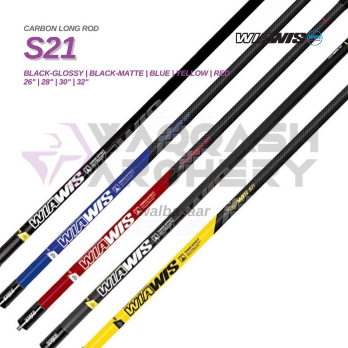 WIAWIS S21 CARBON STABILIZER LONG ROD Compound Recurve Original