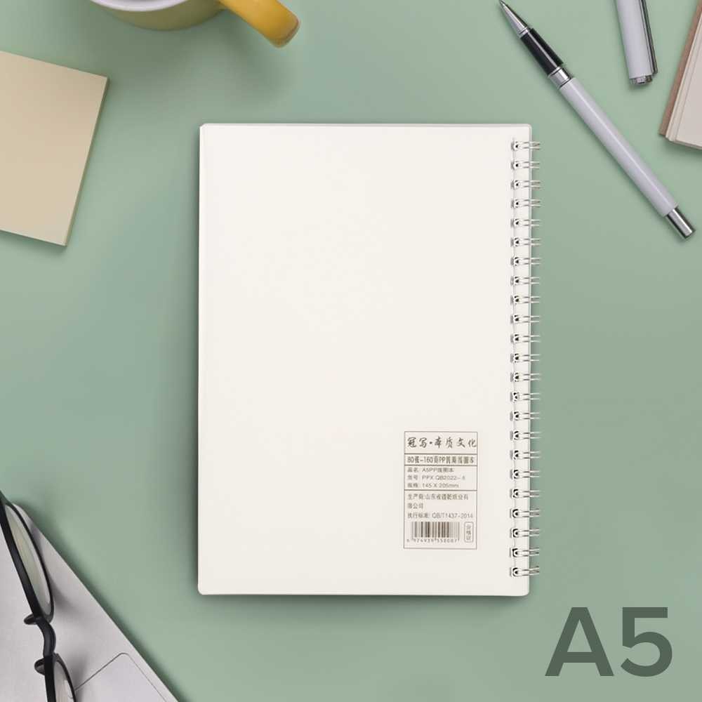 

JIANWU Buku Binder Catatan Jurnal Harian Notebook Ukuran A5 - S2526 COD Murah Kualitas Import