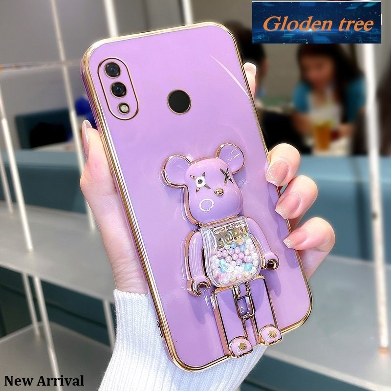 New Phone case huawei y7 2019 huawei y9 2019 huawei y7 pro 2019 Case Soft Electroplated Quicksand fu