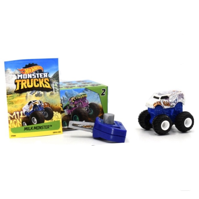 NO99 Hot Wheels Monster Trucks Mini - Milk Monster
