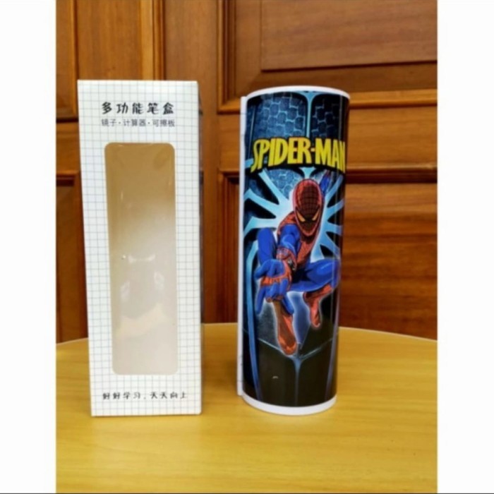 

New Collection NBX Tempat Pensil Multifungsi Dengan Kalkulator-terbaru/promo - Spiderman