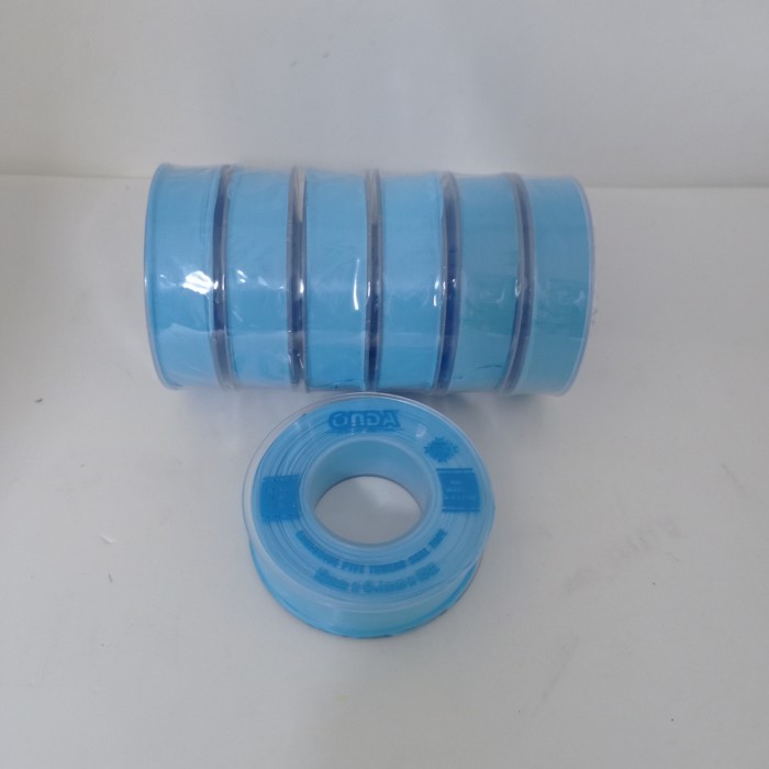 

SEAL TAPE warna biru ONDA PANJANG 15 M 1/2 INCH - TSA