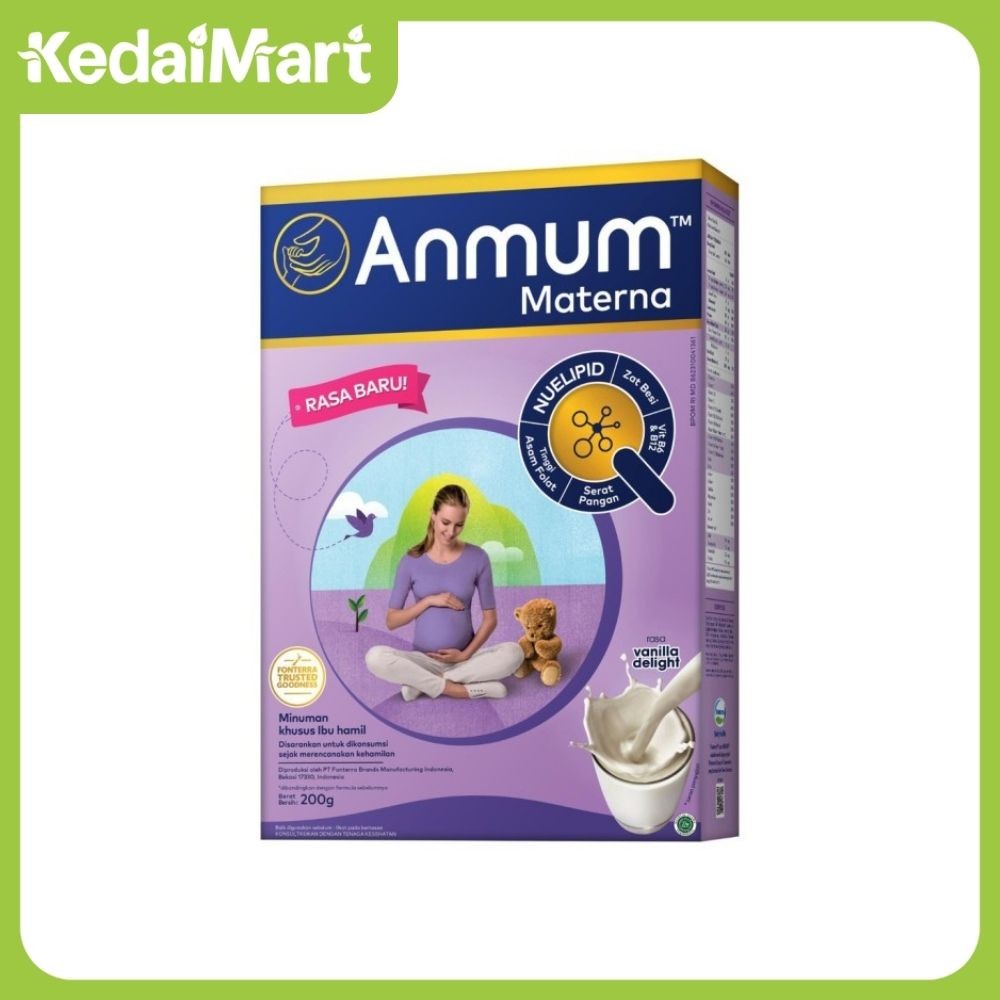 

Anmum Materna Susu Ibu Hamil Rasa Vanilla 200 Gram