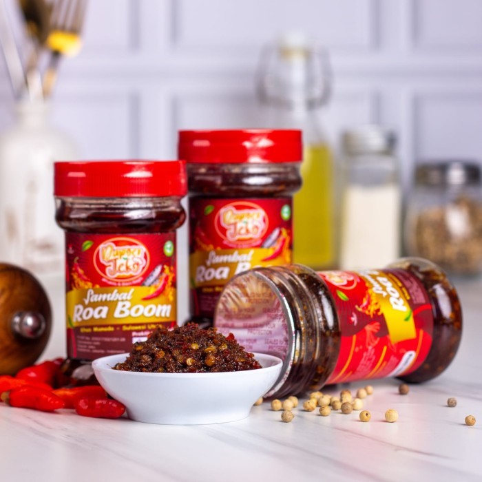 

New[Promo] Sambal ikan roa khas Manado. - 120gr