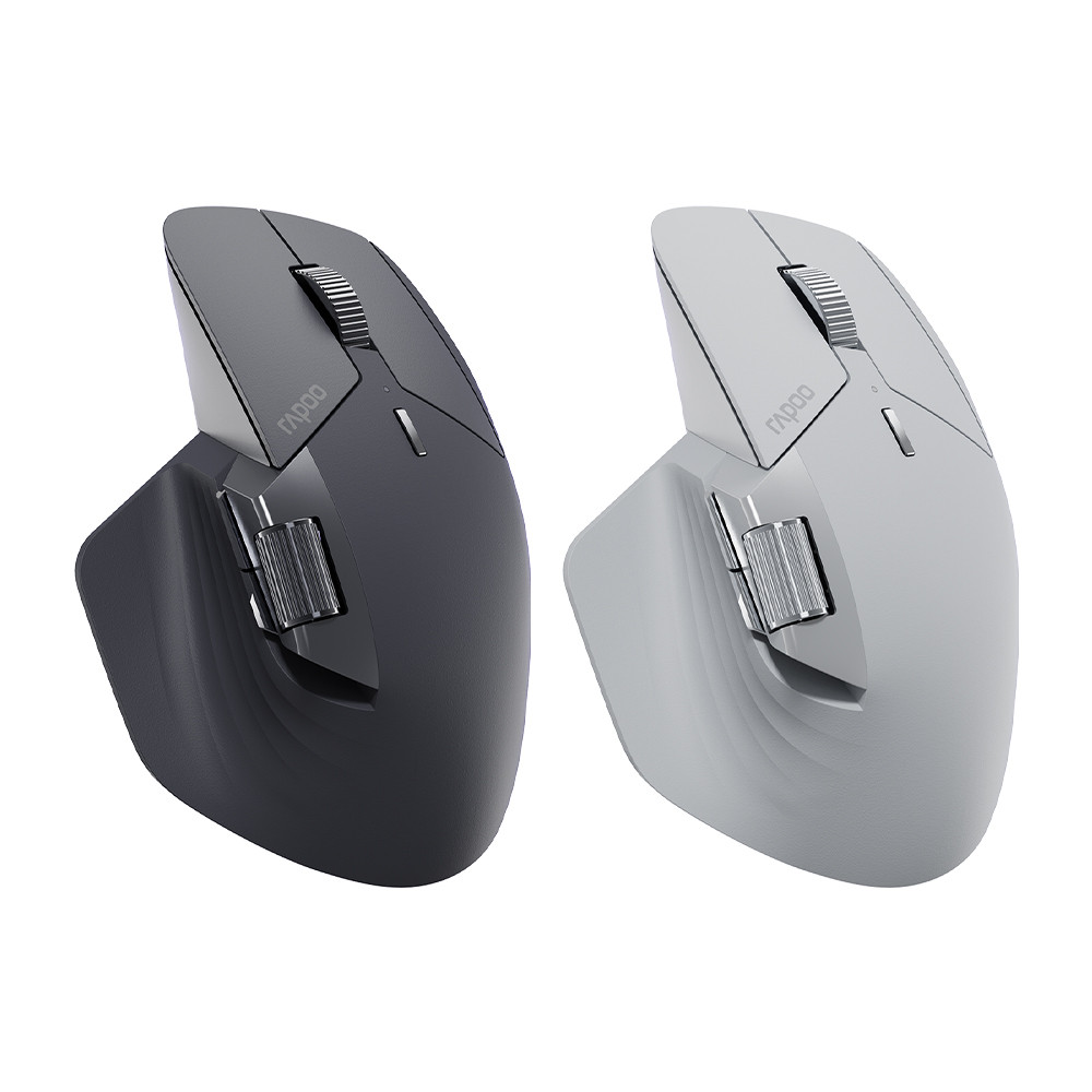 Rapoo MT760/MT760L/MT760Mini/MT760M Rechargeable Multi-mode Bluetooth Wireless Mouse Ergonomic 4000 