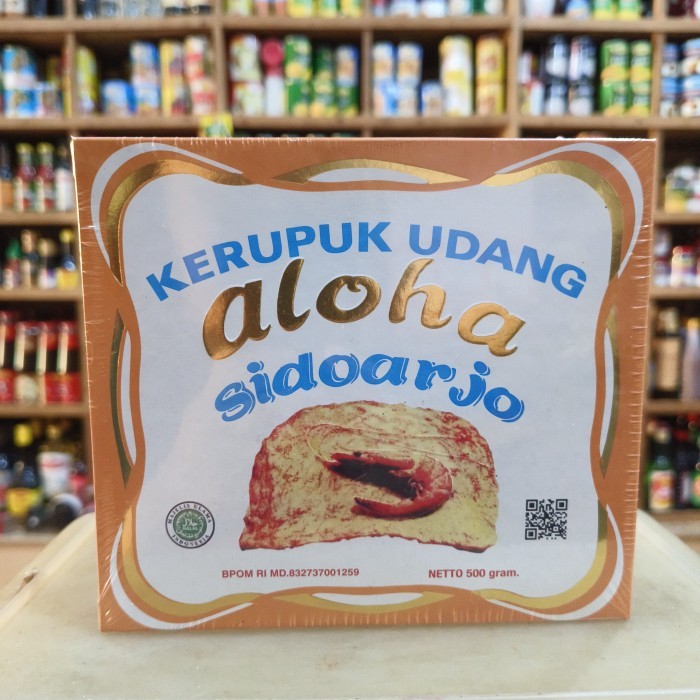 

Aloha Kerupuk Udang Orange SUPER QUALITY 500gr