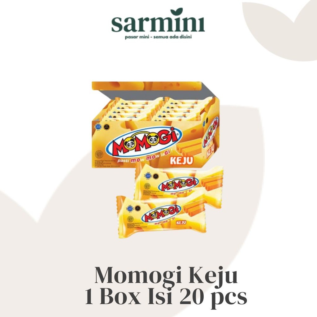 

Momogi Keju 5gr Per Box Isi 20 Pcs