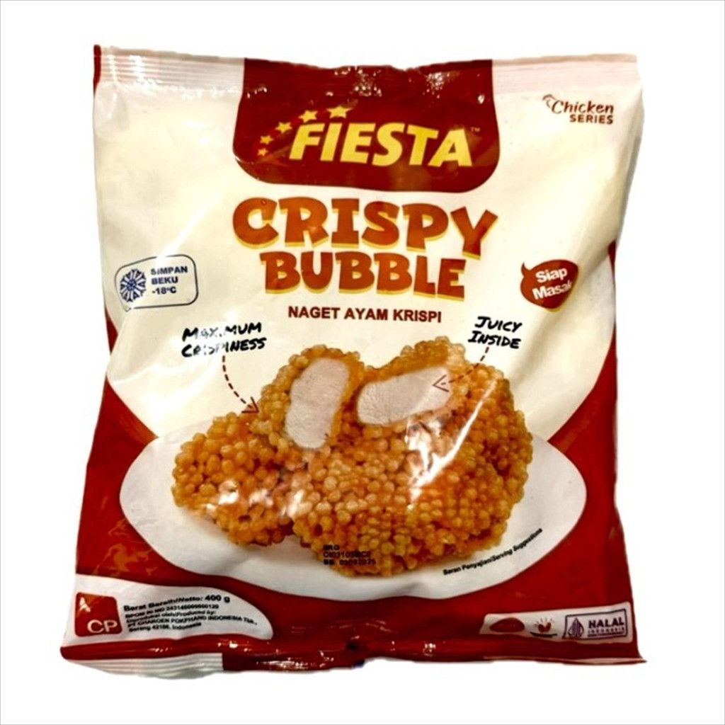 

CRISPY BUBBLE NUGGET 400 GR - FIESTA