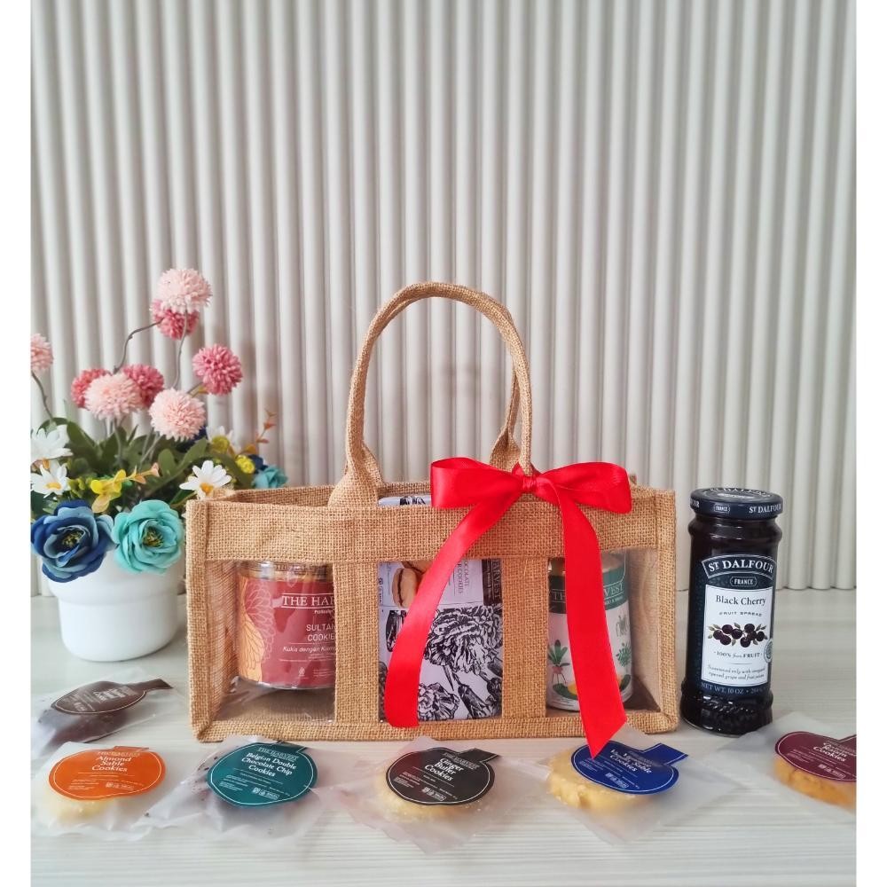 

Tas Hampers Tote Bag Goodie Bag Hadiah Souvenir - HG005