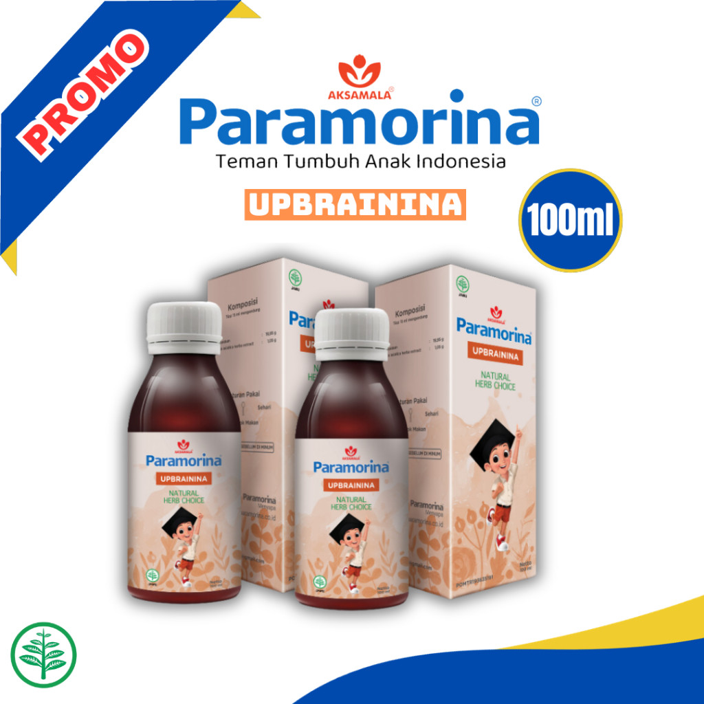 

PROMO PARAMORINA UPBRAININA!!! solusi untuk sikecil yg terlambat bicara untuk usia 1-12 tahun 100ml