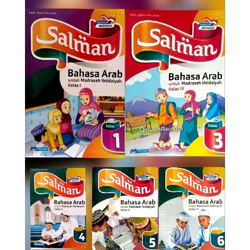 Salman Bahasa Arab Kelas 1,2,3,4,5,6 MI Kurikulum Merdeka