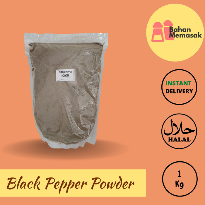 

Blackpepper Powder/ Lada Hitam Bubuk 1 Kg