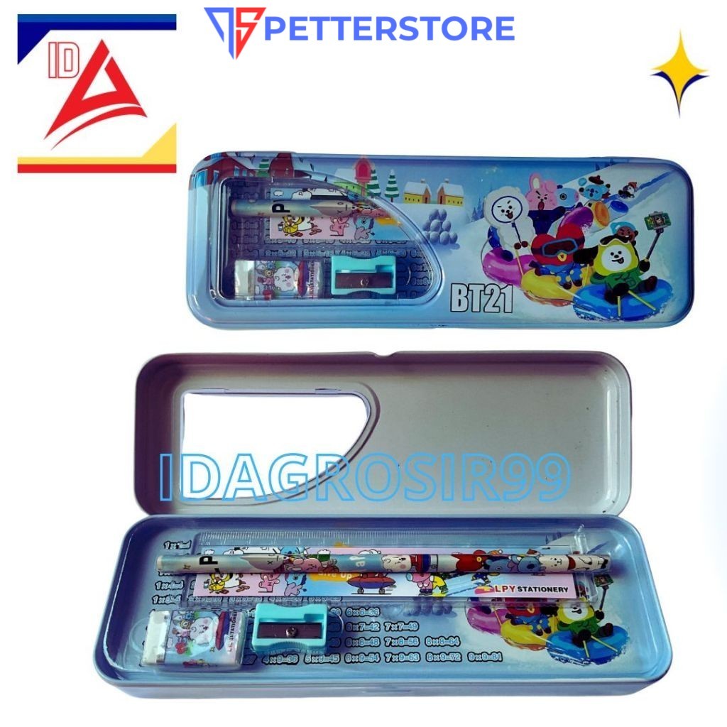 

TEMPAT PENSIL KALENG + ISI KARAKTER LPY99-15