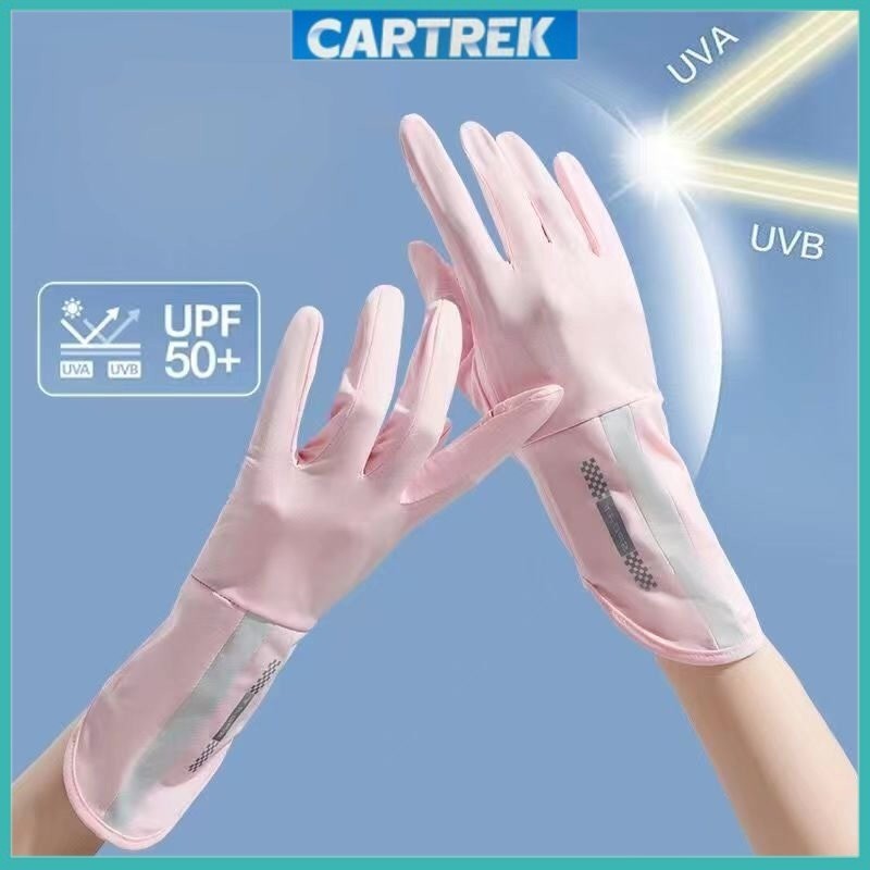 Sarung Tangan Motor Wanita Pria Anti UV Anti Belang /  Sarung Tangan Anti UV Premium / Sarung Tangan