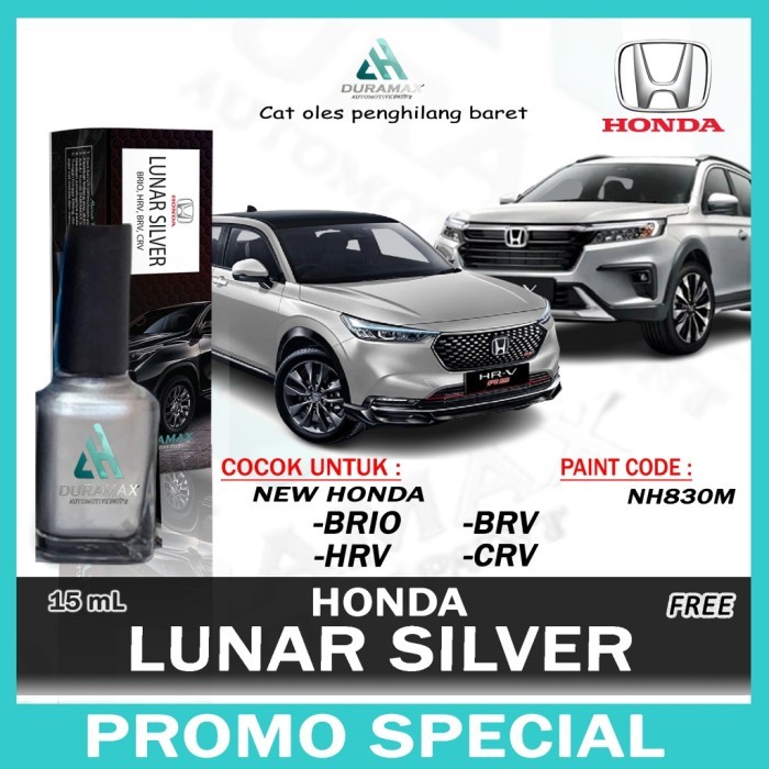 CAT OLES PENGHILANG BARET LUNAR SILVER MOBIL HONDA NEW CRV BRV HRVBRIO