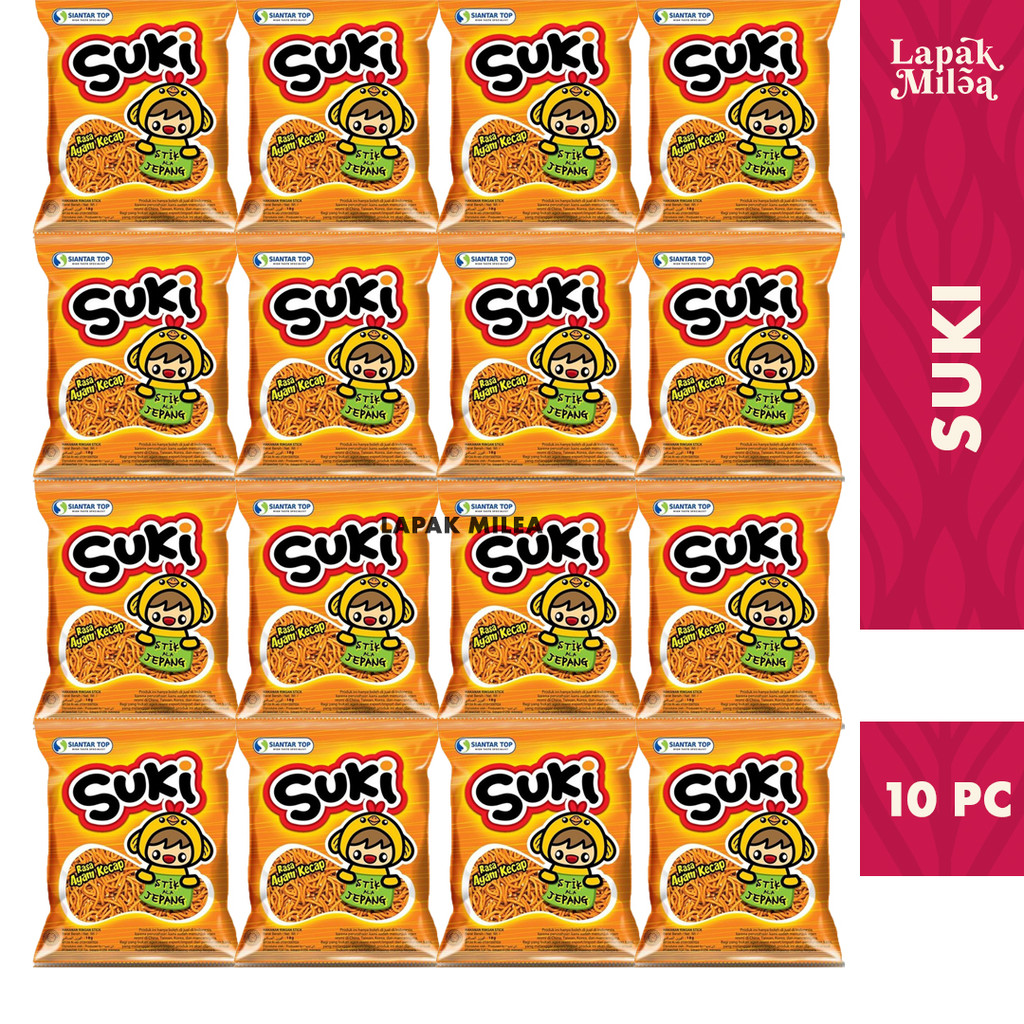 

Suki Stik ala Jepang Rasa Ayam Kecap Isi 10pc