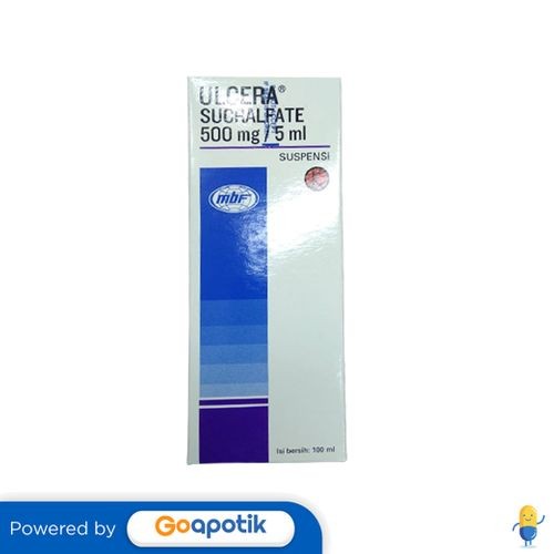 Ulcera 500 Mg/5 Ml Suspensi 100 Ml