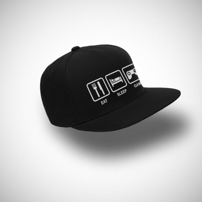 Topi Snapback Eat Sleep Dota