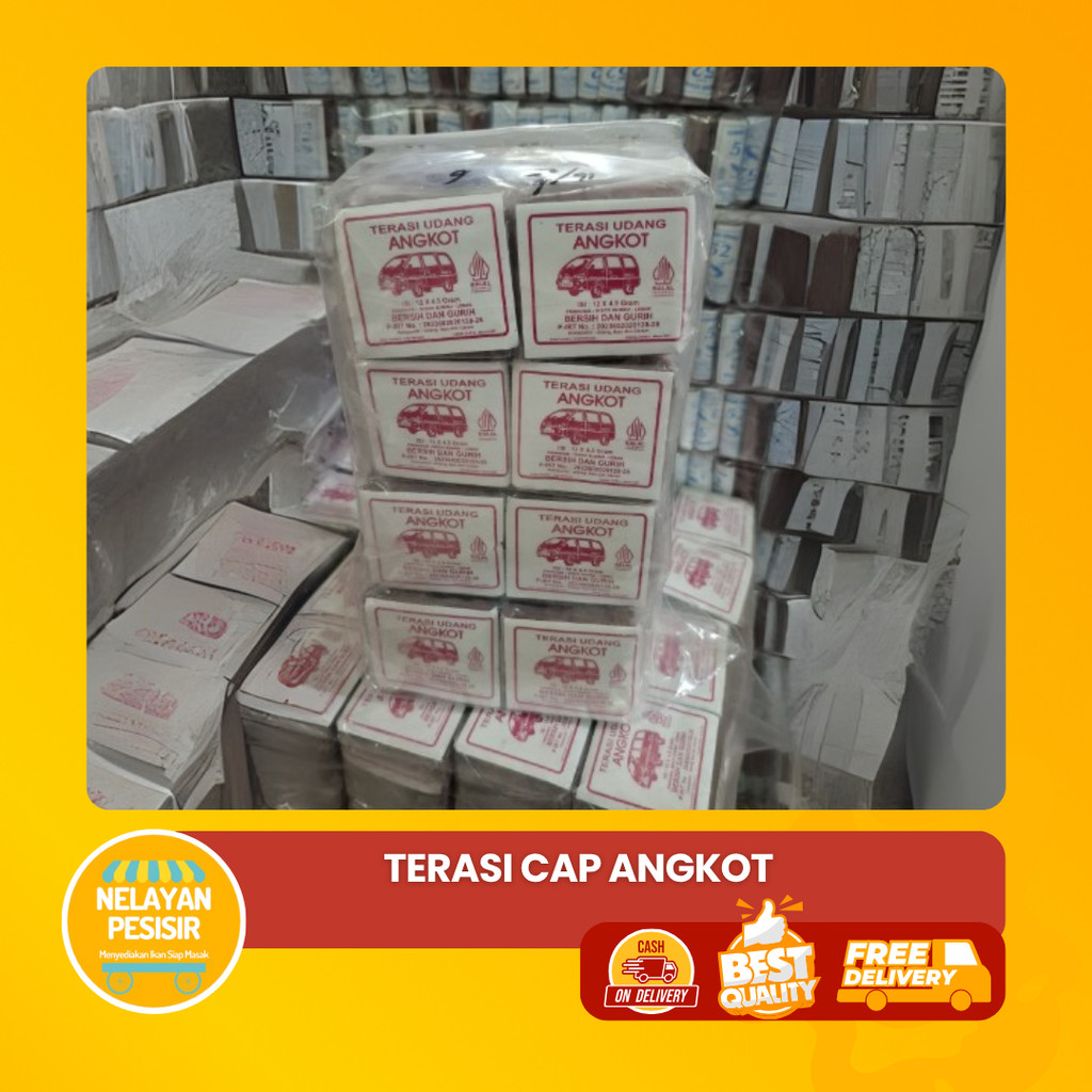 

Terasi Udang Cap Angkot Original Eceran Murah