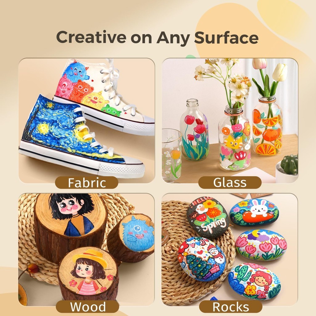 

JAMIN MURAH !!!ENMY Spidol Akrilik Dual Tip Marker dengan Dual Tip Lunak dan Keras Bisa Tumpuk Warna Aman dan Dapat Dicuci Spidol untuk Siswa Sekolah Dasar(BISA LANGSUNG ORDER)