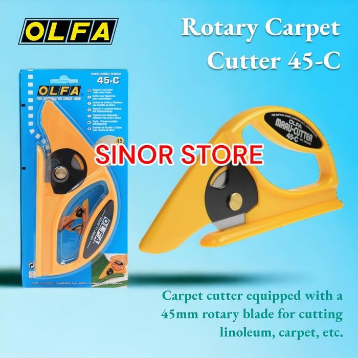 

Olfa Cutter Carpet 45-C Pemotong Karpet