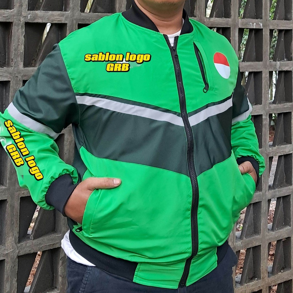 Jaket bomber GRB jaket ojol jaket murah Ojol