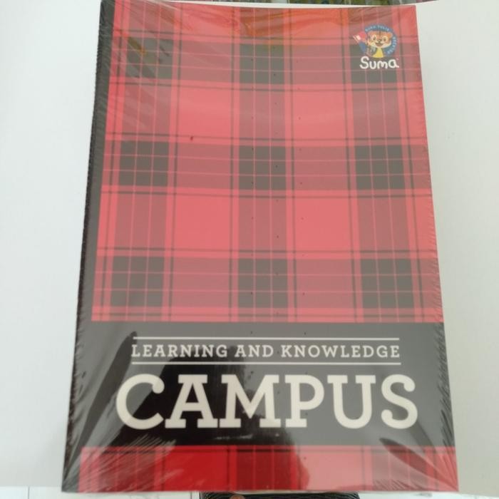 

READY Buku Tulis Campus Suma /Besar/Buku Tulis Campus Merah isi 50 Lembar Stationery Kertas Paper - 5 BUKU SIAP KIRIM