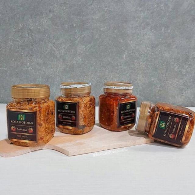 

Sambal Kota Hoedjan - Teri Asin, Teri Jengkol, Teri BP, Cakalang, Gabus Asin, Cumi Asin, Paru