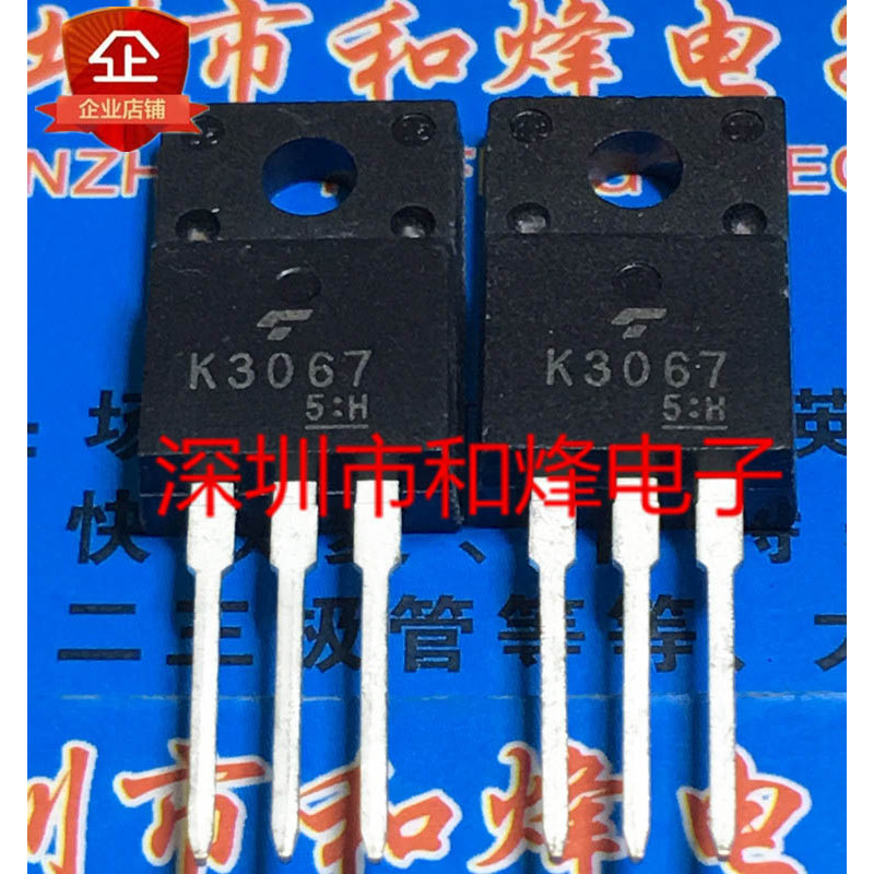 10pcs/lot K3067 2SK3067 TO-220F MOS 600V 2A