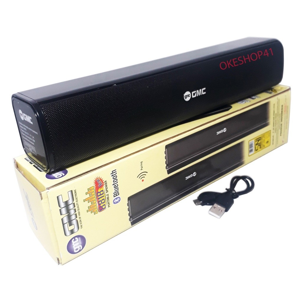 GMC Speaker Portabel Bluetooth 881B Super Bass