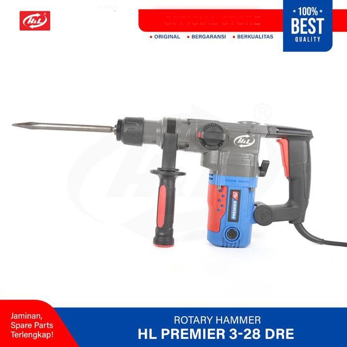 HL Premier 3-28 DRE Rotary Hammer Mesin Bor Rotary Hammer Bobok Beton 900W JST