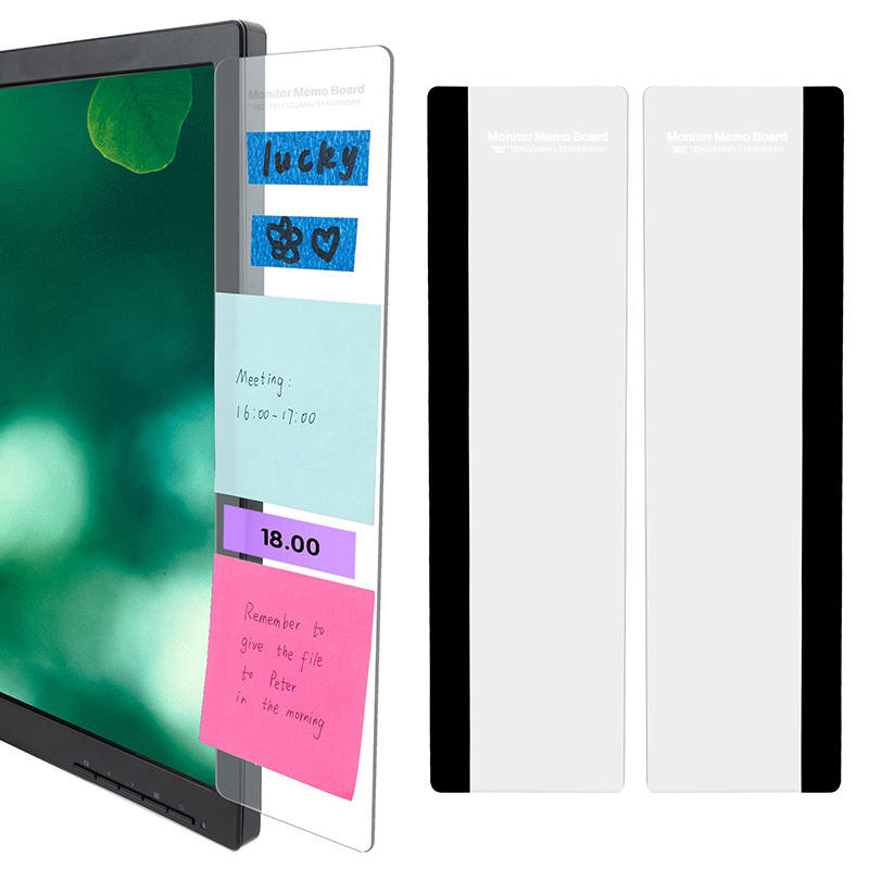 

Computer Monitor Memo Board Computer Message Board Office Supplies Computer Note Clip Household Office Desk Accessories Decor