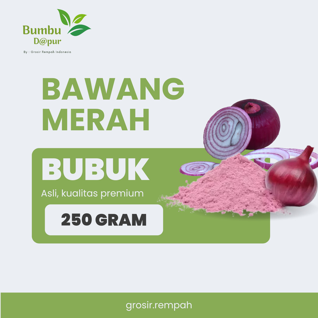 

Bawang Merah Bubuk / Shallot 250 gram & 500 gram