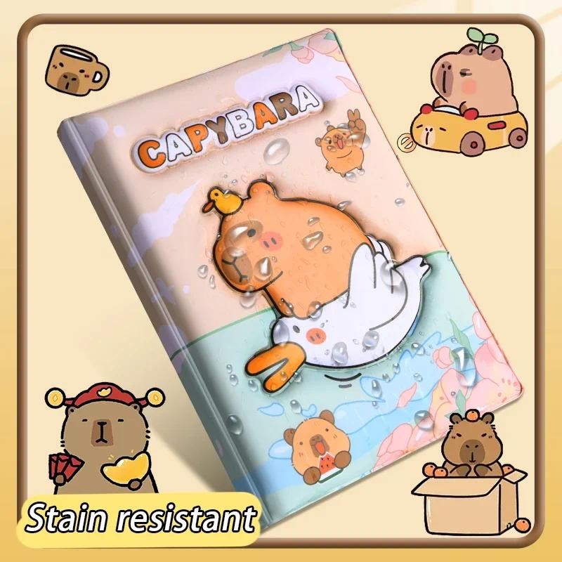

kawaii journal capybara Aesthetic notebook Scrat paper memo pad Notepad diary Stationery Office Sool Student supplies Gift