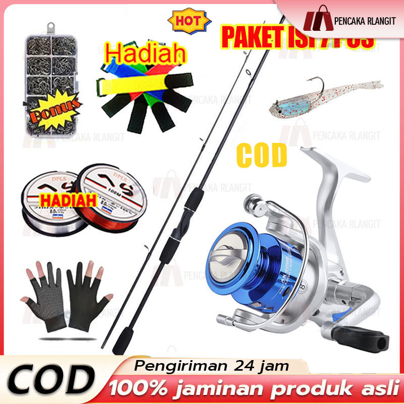 Joran Ul Ultra Light Baitcasting Dan Spinning Renlong 160 180 210 / pancing 1 set lengkap kuat / jor