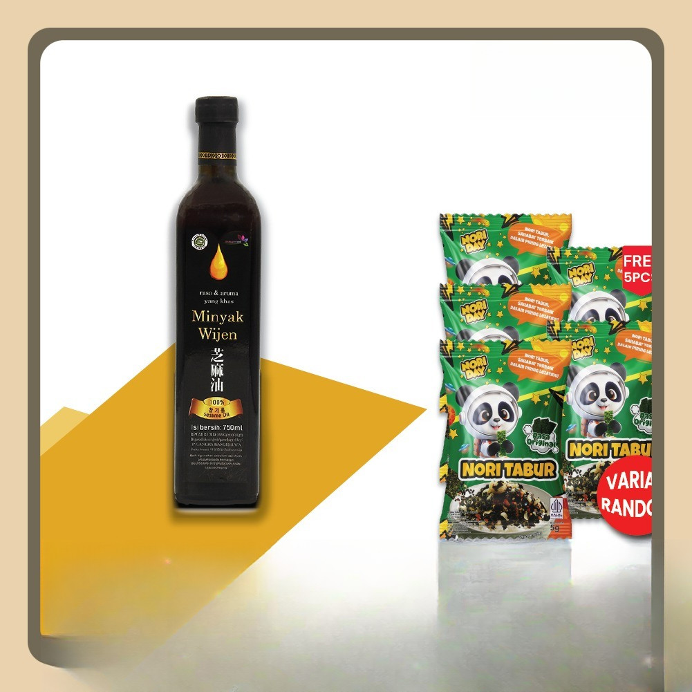 

Minyak Wijen 100% 750 ML / SESAME OIL KOREA [HALAL]