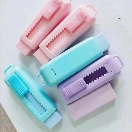

READY PENGHAPUS CUTTER MODEL PASTEL POLOS ER-1652 / READY BANYAK WARNA LUCU UNIK / ERASER HAPUSAN MODEL CUTTER PASTEL POLOS Kualitas Terbaik Fancy BISA COD
