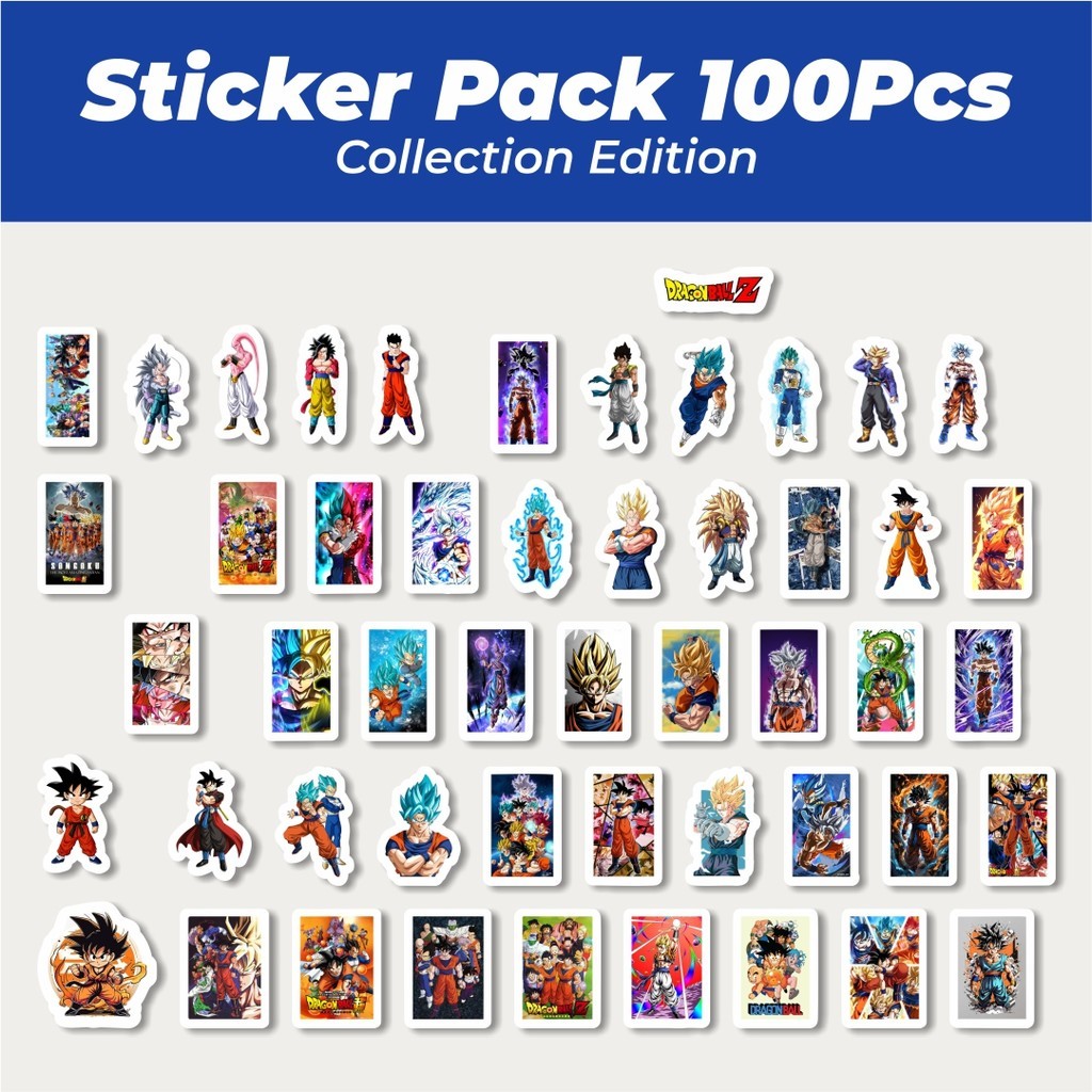 

Hot Stiker Anime Dragon Ball Lucu Anti Air Stikers Berperekat Waterproof Sticker Decal Buat Motor Helm Buku Journal Koper Casing HP Laptop Botol Minum