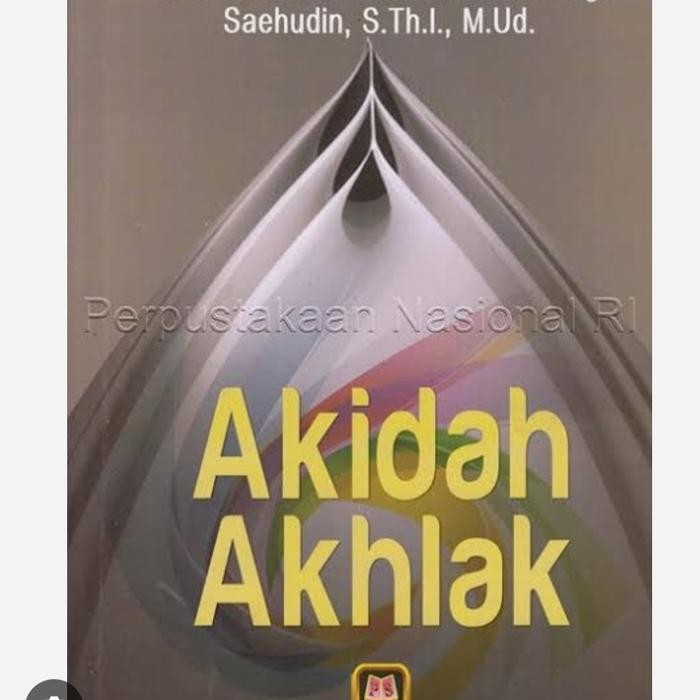 BUKU AKIDAH AHLAK KH SALAHUDIN