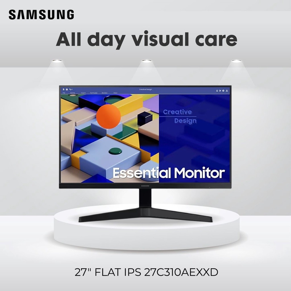 Monitor Samsung 27" 75Hz LS27C310 FHD IPS Bezel-less
