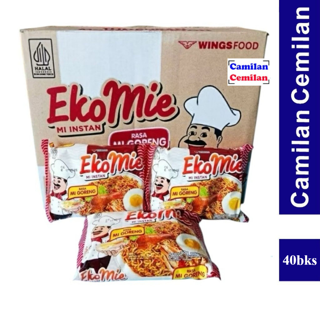 

Ekomie Mie Goreng Mi Instant isi 40 bks