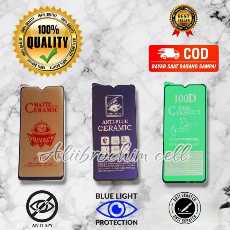 TG Anti Gores Ceramic OPPO A54S Tempered Glass Anti Pecah