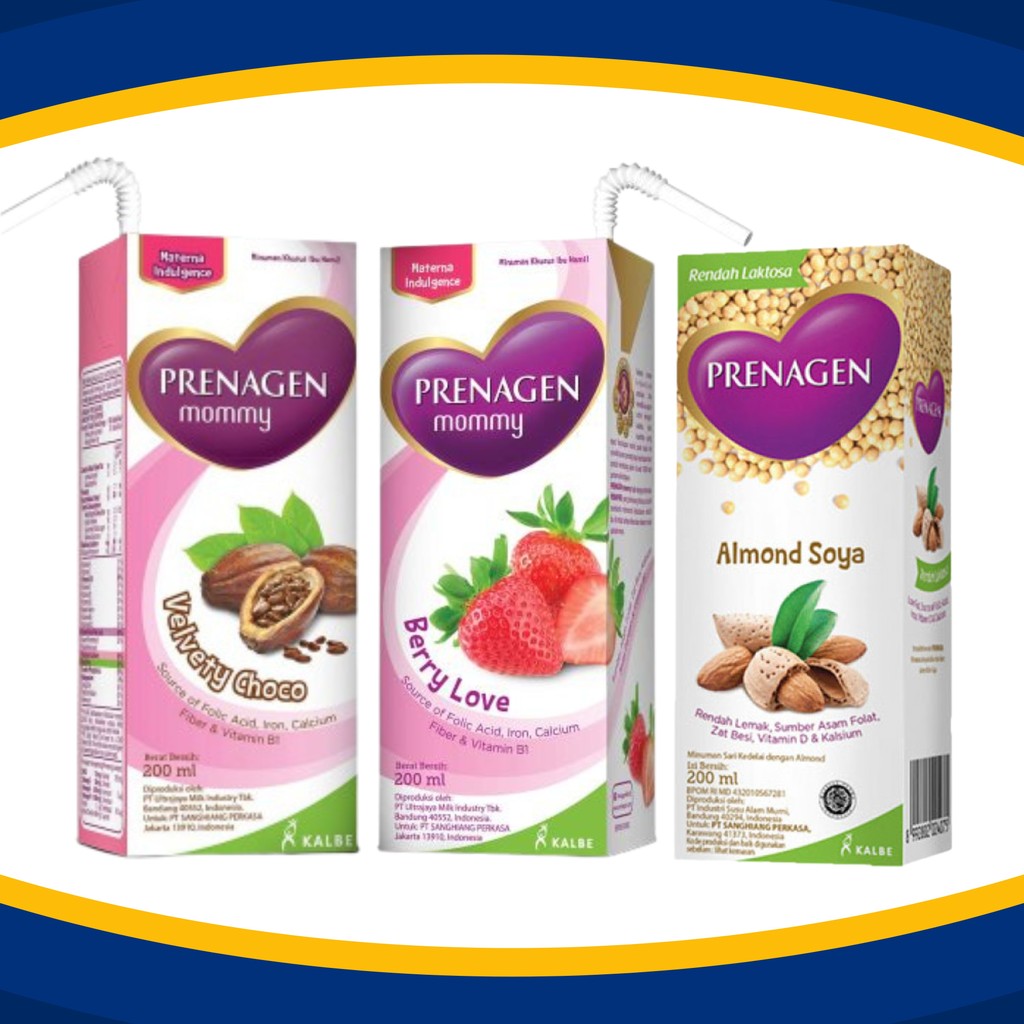 Susu Ibu Hamil Prenagen UHT 200ml Susuqu