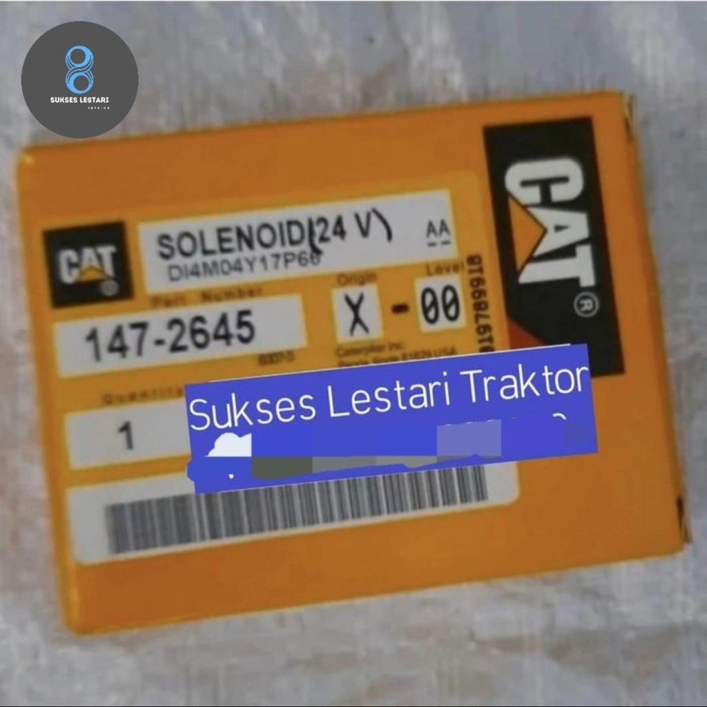 Solenoid 147-2645 1472645 24V replacement