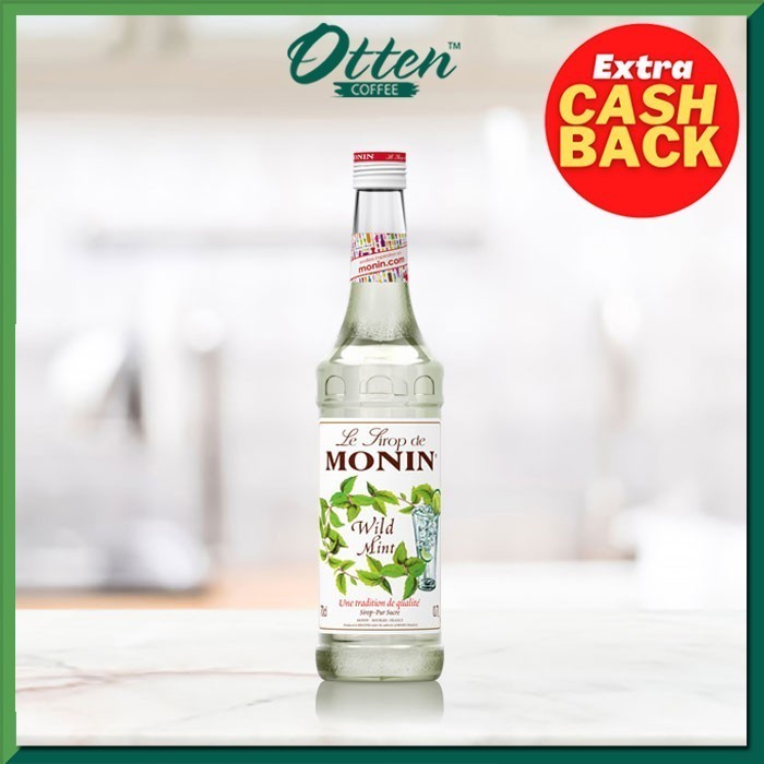 

Monin - Syrup Wild Mint (700 ML) - Sirup Minuman Rasa Wild Mint