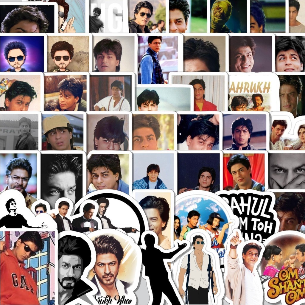 

Stiker Cutting Pack Stiker Shah Rukh Khan Isi 100Pcs Series Aesthetic Lucu Keren Untuk Koper Bahan Vynil