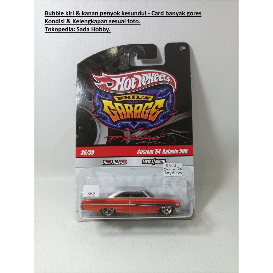 IP3... Hot Wheels Phil's Garage Custom '64 Galaxie 500 2ND