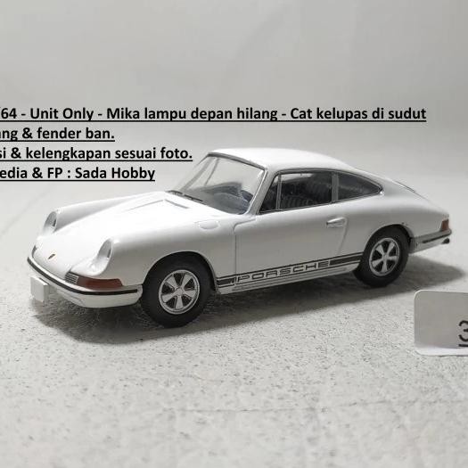 IP3... TLV Tomica Limited Vintage LV-86d Porsche 911S 1968 Putih Unit Only 2ND