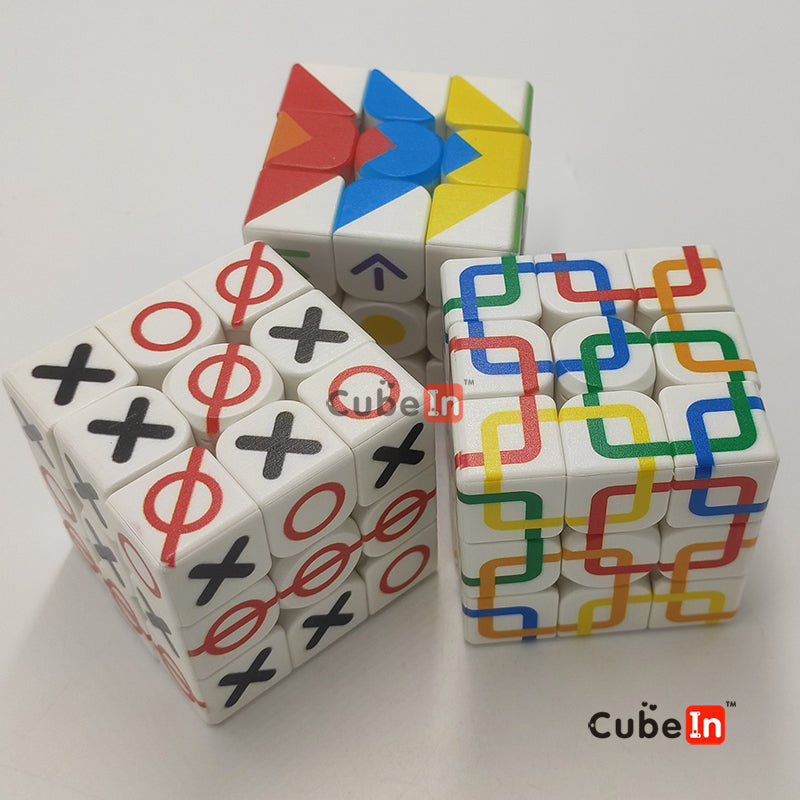 Ziina 3x3 Cube,Sticker Pattern Mod